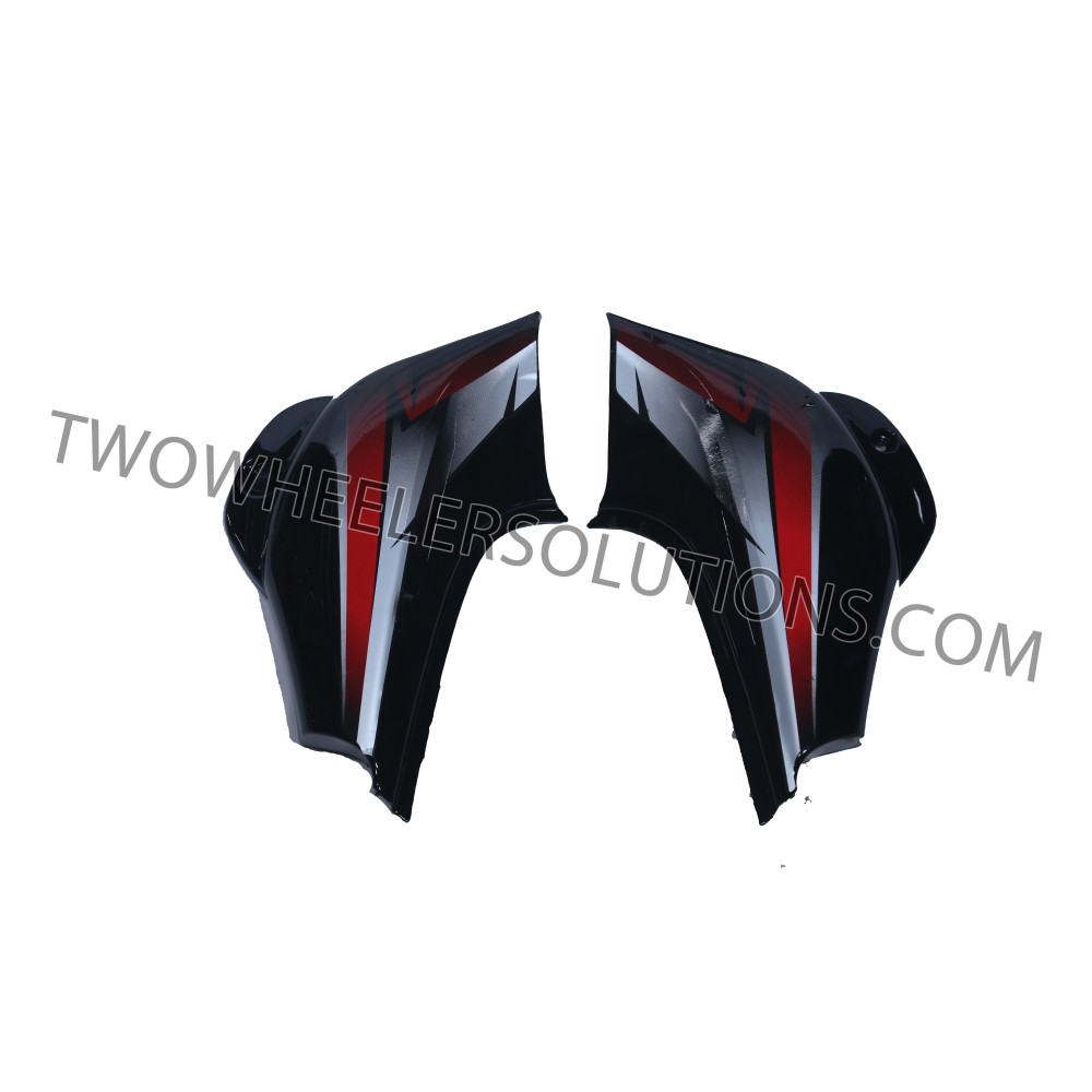 Side Panel CT100 New Model Black Red Sticker