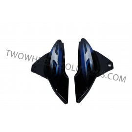 Side Panel Discover 125cc Old Model Black Blue Sticker