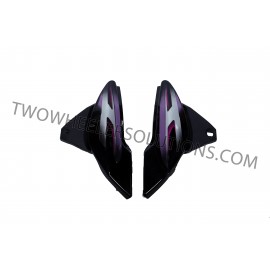 Side Panel Discover 125cc Old Model Black Purple Sticker