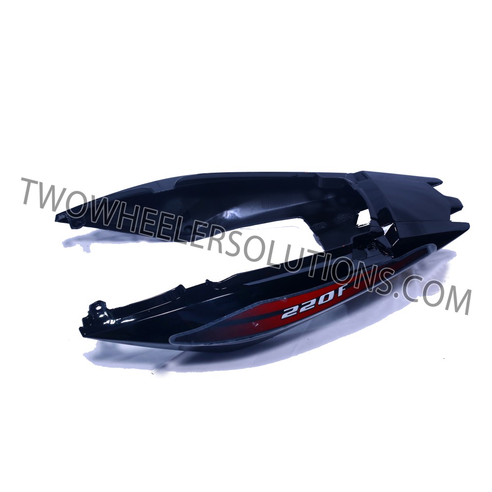 Tail Panel Pulsar Ug3 220cc Black Red Sticker