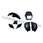 Full Body Kit Cd Deluxe Old Model Black Blue Sticker