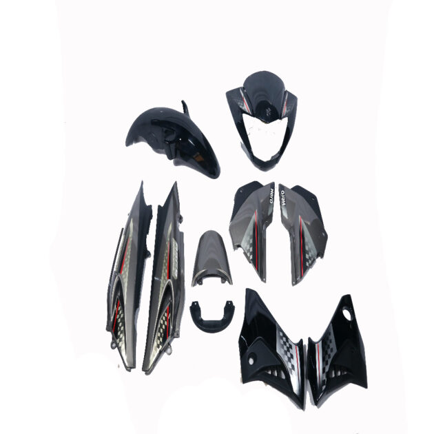 🏍️Full Kit for Glamour T7 - Set of 7 (Dark Silver / Boon Silver)