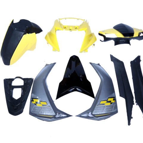 Half Kit fit for Ntorq - Set of 6 (Matt Yellow)