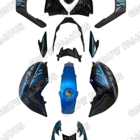 Full Body Kit Yamaha FZ Version 2 Black Blue