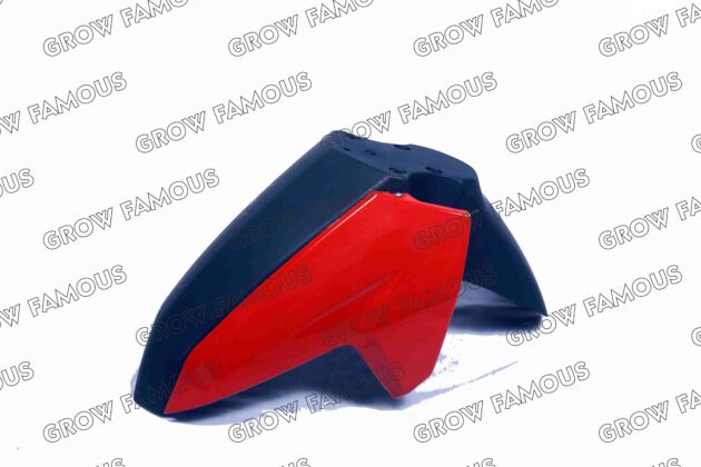 Red mudguard fit for Ntorq