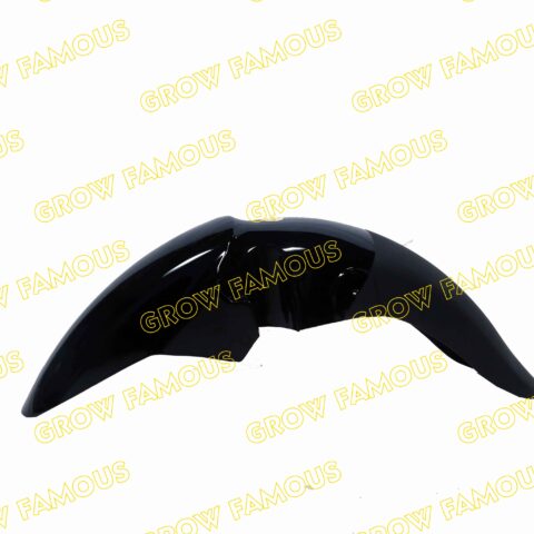 Front Mudguard Abs Fit for Splendor Black