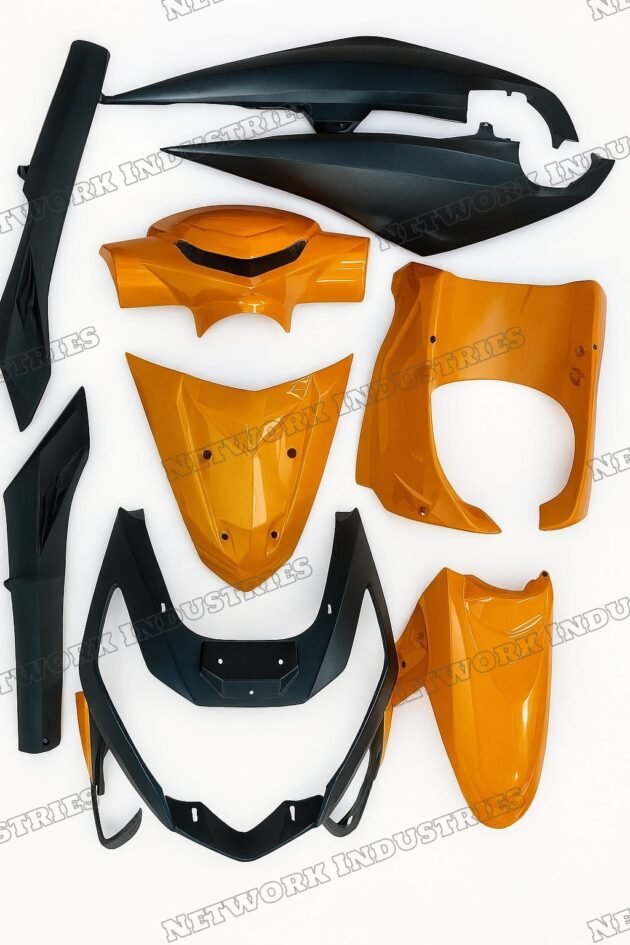 Full Body Kit Dio BS4 Matt with Orange